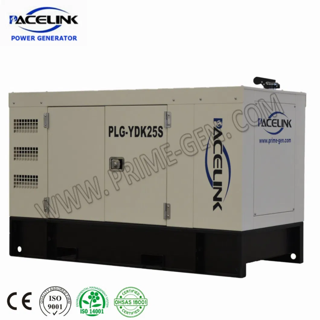 22kVA Yangdong Powered Silent Diesel Genset with Ce/ISO