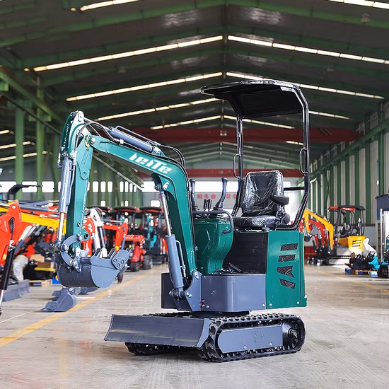 Mini pelle de Bagger de la CE EPA mini pelle 1000kg mini pelle de 1 tonne